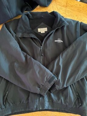 OshKosh B'gosh Black Men's Bomber Jacket